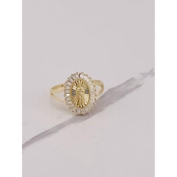 10k gold ring - Saint Jude - San Judas Size 8.5 - Picture 5 of 5